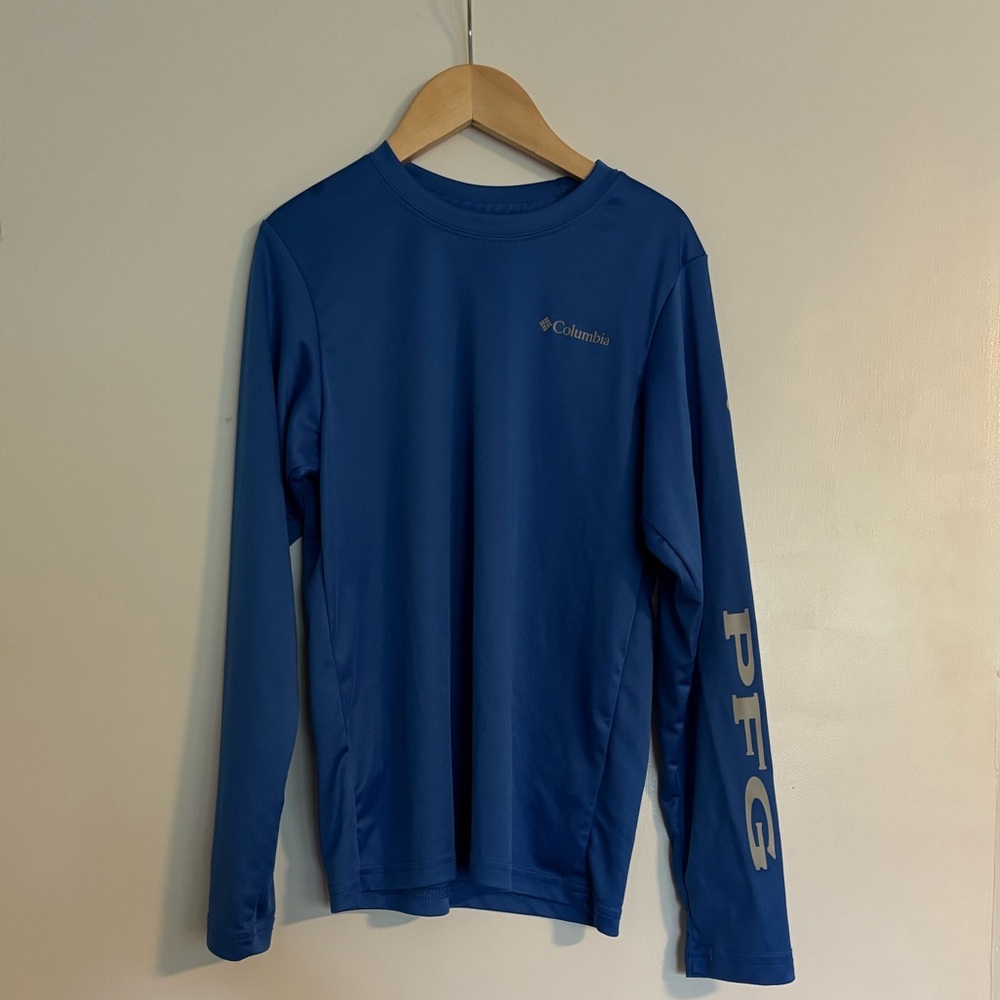 Columbia Sportswear Quick Dry Blue Top